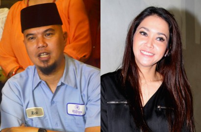 Ngakak Lihat Foto Ini, Bukti Ahmad Dhani Cemburu Maia Dinner Bareng Ahok?