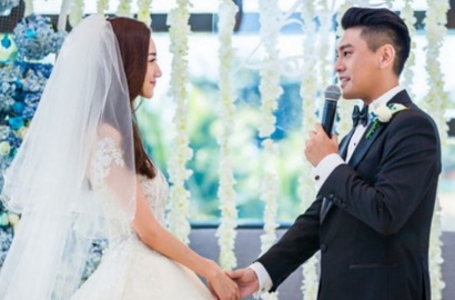 Sebut Nama F4, Ini Bunyi Janji Suci Pernikahan Ken Zhu di Bali