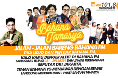 Wow, Tika Panggabean dan Udjo Project Pop Ajak Keliling Jakarta