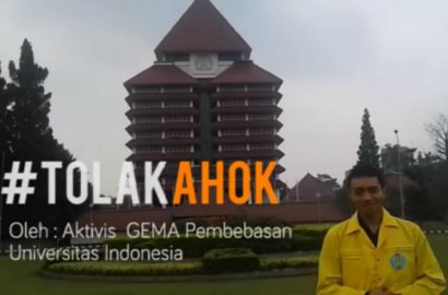 Video 'Tolak Ahok' Tuai Kecaman, Mahasiswa UI Tulis Surat Permintaan Maaf