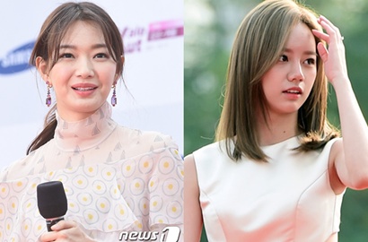 Anggun dan Cantiknya Shin Min A, Hyeri Cs di Red Carpet Seoul Drama Awards