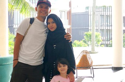 Ben, Ines dan Sienna Asyik Pamer Liburan di Bali, Marshanda Iri?