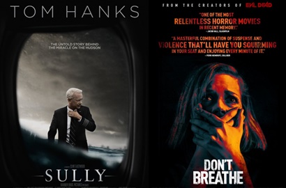 Sepekan di Puncak Box Office, 'Don't Breathe' Digeser 'Sully' Tom Hanks
