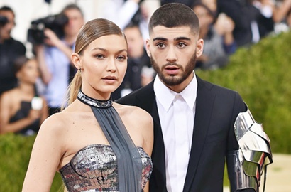Sambut Pagi Dengan Romantis, Gigi Hadid Bagi Foto Topless Zayn Malik