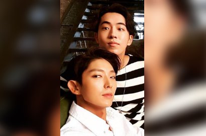 Kocaknya, Nam Joo Hyuk Jadi 'Asisten' Lee Jun Ki di BTS 'Scarlet Heart Ryeo'