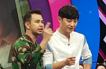 Hebohkan 'Dahsyat', Jin Goo Diajari Raffi Ahmad Ngomong Bahasa Indonesia