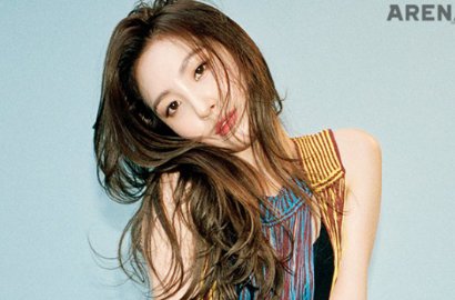 Pakai Gaun, Sunmi Wonder Girls Anggun Saat Pemotretan