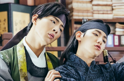 Awas Histeris, Ji Soo-Baekhyun cs Adu Ganteng di BTS 'Scarlet Heart Ryeo'