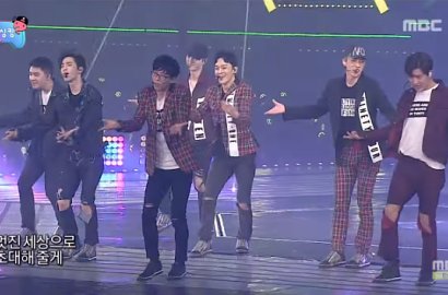 Bawakan 'Dancing King' di Bangkok, Intip Penampilan 'Panas' Yoo Jae Seok dan EXO