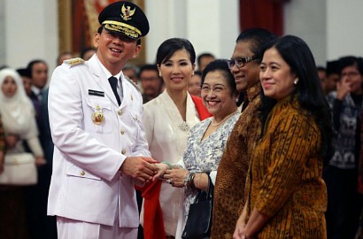 Jelang Pengumuman Cagub DKI PDIP, Ahok Makan Bareng Megawati