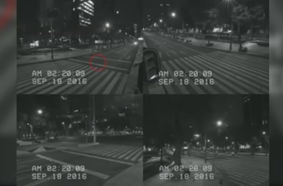 Mengerikan, Sesosok Hantu Wanita 'Ditabrak' Mobil di Meksiko