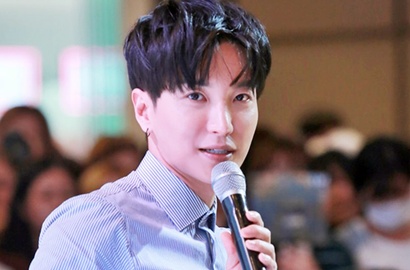Awas Kalah Cantik, Intip Foto Kocak Leeteuk SuJu di Sela Syuting 'My Vanity'