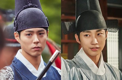 Pakai Kumis Mustang, Park Bo Gum-Jinyoung B1A4 Adu Keren di BTS 'Moonlight'