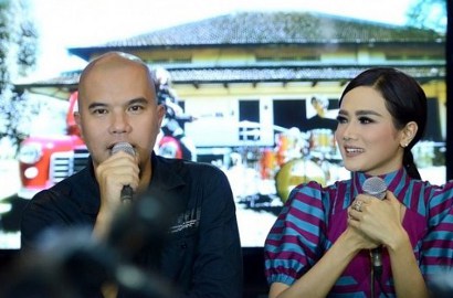 Pawai Bareng Dhani Pakai Baju Hitam, Mulan Jameela Diledek ke Pemakaman