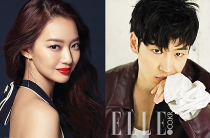 Intip Lee Je Hoon dan Shin Min Ah Syuting 'Tomorrow With You'