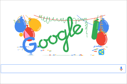 Selamat! Hari Ini Google Rayakan Ulang Tahun Ke-18 Lewat Google Doodle
