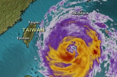 4 Orang Tewas dan 160 Luka-Luka Akibat Terjangan Topan Megi di Taiwan