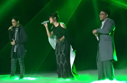 Jadi Trio, Afgan-Raisa dan Kunto Aji Tampil Keren di AMI Awards 2016