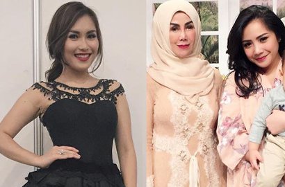 Pakai Gaun Kuning, Ayu Ting Ting Disebut Mirip Ibu Raffi Ahmad Jaman Dulu