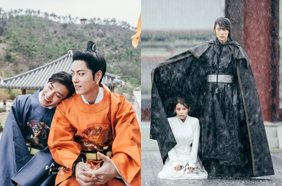 Kocak, Romantisnya Ha Neul-Jong Hyun Dipayungi Jun Ki di Foto Editan 'Scarlet'