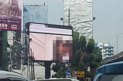 Tiba-Tiba Putar Video Porno, Videotron di Jakarta Selatan Bikin Heboh