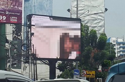 Heboh Videotron Porno di Jakarta Selatan, Netter Salahkan Efek Sensor di TV