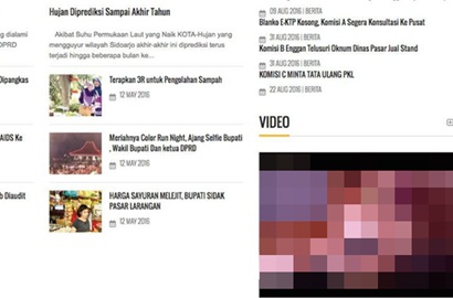 Usai Videotron Jaksel, Giliran Situs DPRD Sidoarjo Tampilkan Film Porno