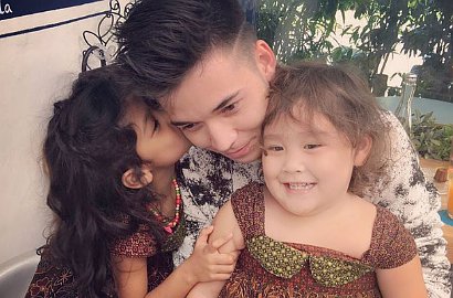 Celine Evangelista Sebut Anak-Anaknya dan Steven William Saling Menyayangi