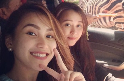 Ayu Ting Ting dan Syifa Cantik Berkebaya, Netter Merinding Ada 'Penampakan'