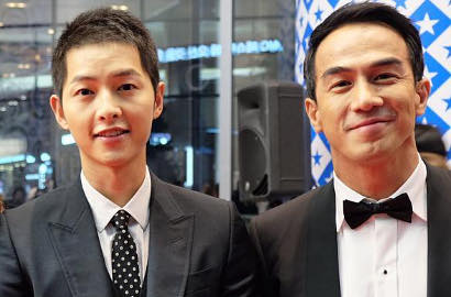 Pose Alay di Korea, Joe Taslim Banjir Salam Netter Buat Song Joong Ki
