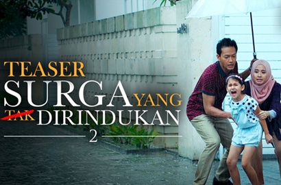 Manisnya Senyum Laudya Cynthia Bella Cs di Poster 'Surga Yang Tak Dirindukan 2'