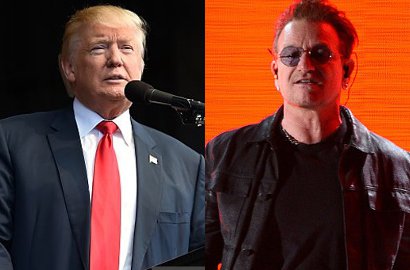 Sindir Donald Trump Habis-Habisan Saat Konser, Vokalis U2: Kau Dipecat!