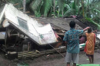 Puting Beliung Terjang Pengadaran, 1 Orang Tewas dan 172 Rumah Rusak
