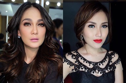Ayu Ting Ting Pose Imut, Netter: Senyum Luna Maya Kayak Kepaksa