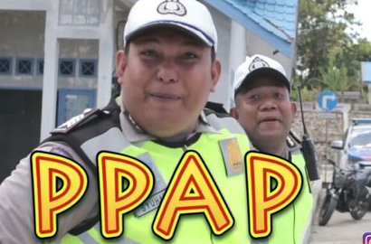Kocak, Polantas Ini Manfaatkan Tren 'PPAP' Buat Kampanye Tertib Lalu Lintas