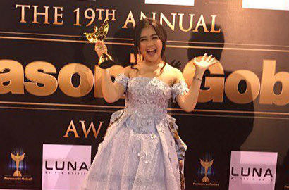 Menang PGA 2016 Tepat di Hari Ultah, Prilly: Ini Kado Terindah
