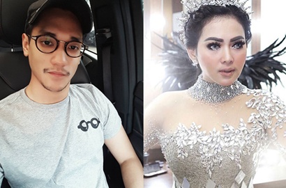 Afgan Pamer Selfie 'Dicium' Syahrini, Netter: Lebih Cocok Sama Incess