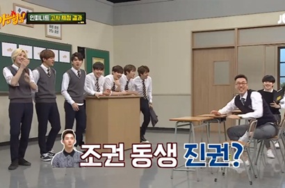 Kocak, Intip Tebakan Ngawur Nama Member Infinite di 'Ask Us Anything'