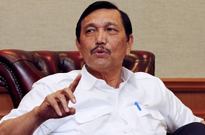 Serah Terima Jabatan, Luhut Ancam Siapapun yang Ganggu Jonan-Arcandra