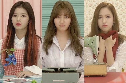 Sana, Mina dan Jihyo Twice Cemberut Tapi Gemesin di Teaser 'TT'