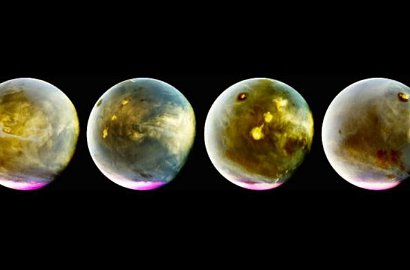 Karena Sinar Ultraviolet, Planet Mars Berubah Warna Seperti Ini