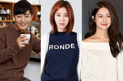 Cieee, Jin Goo Diapit Uee - Lee Yo Won di Sesi Baca Naskah 'Night Light'