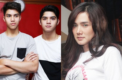 Makan Bakso Bareng Ahmad Dhani, Al dan El Ogah Semeja Bareng Mulan Jameela