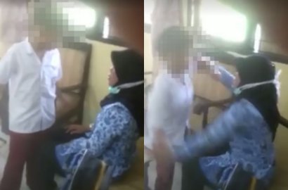 Tak Hanya Bersikap Kasar, Bocah SD Ini Berani Menantang Guru Saat Dinasihati