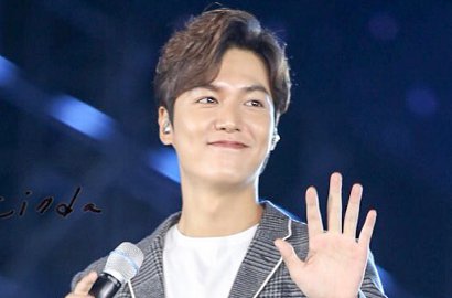 Sibuk Syuting Drama, Lee Min Ho Muncul Nyanyi 'My Everything' di Lotte Concert