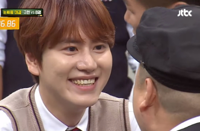 Pede, Kyuhyun SuJu Tantang Member 'Ask Us Anything' Lomba Nggak Kedip