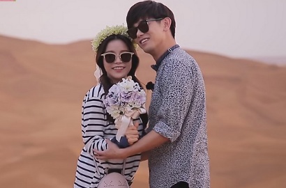 Kencan ke Gurun Dubai, Mesranya Eric Nam - Solar Bikin Foto Prewed di 'WGM'