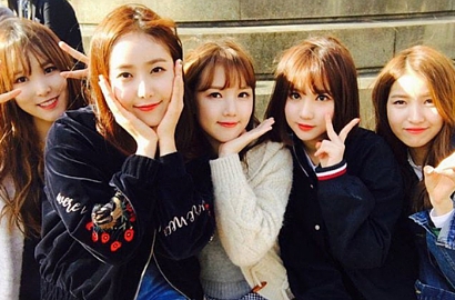 Cantik Kumpul Bareng, G-Friend Kenang Liburan ke Eropa