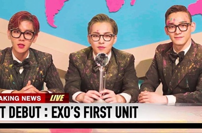 Puzzle Terisi Lengkap, EXO-CBX Dandan Jadul dan Kocak di Teaser 'Hey Mama'