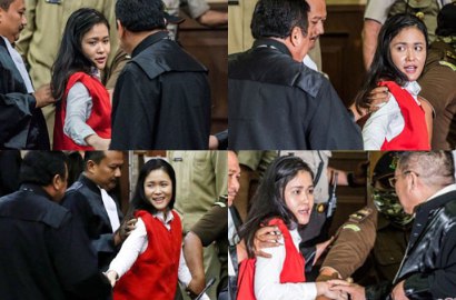 Vonis Akan Dibacakan Hakim, Jessica Malah Makan Mie Ayam